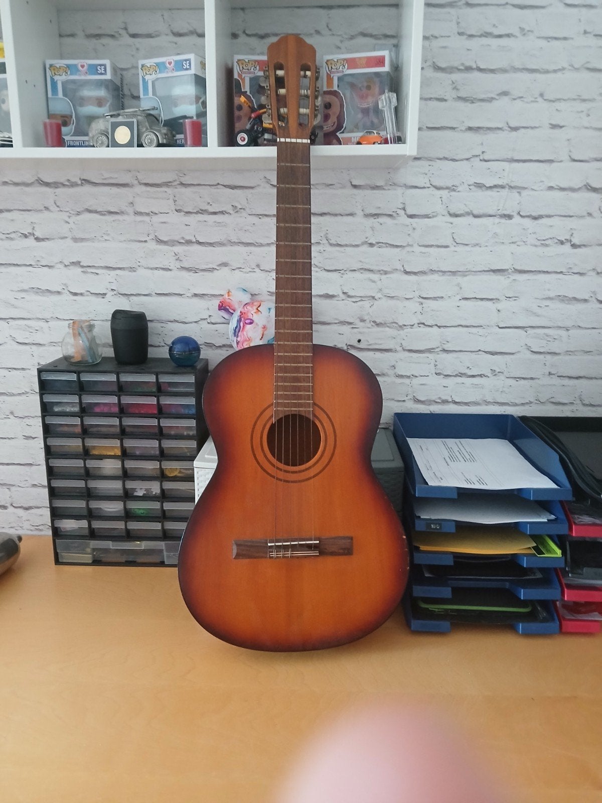 Klassieke gitaar - Gebruikt, maar goed bespeelbaar, Ophalen of Verzenden, Gebruikt, Klassieke of Spaanse gitaar