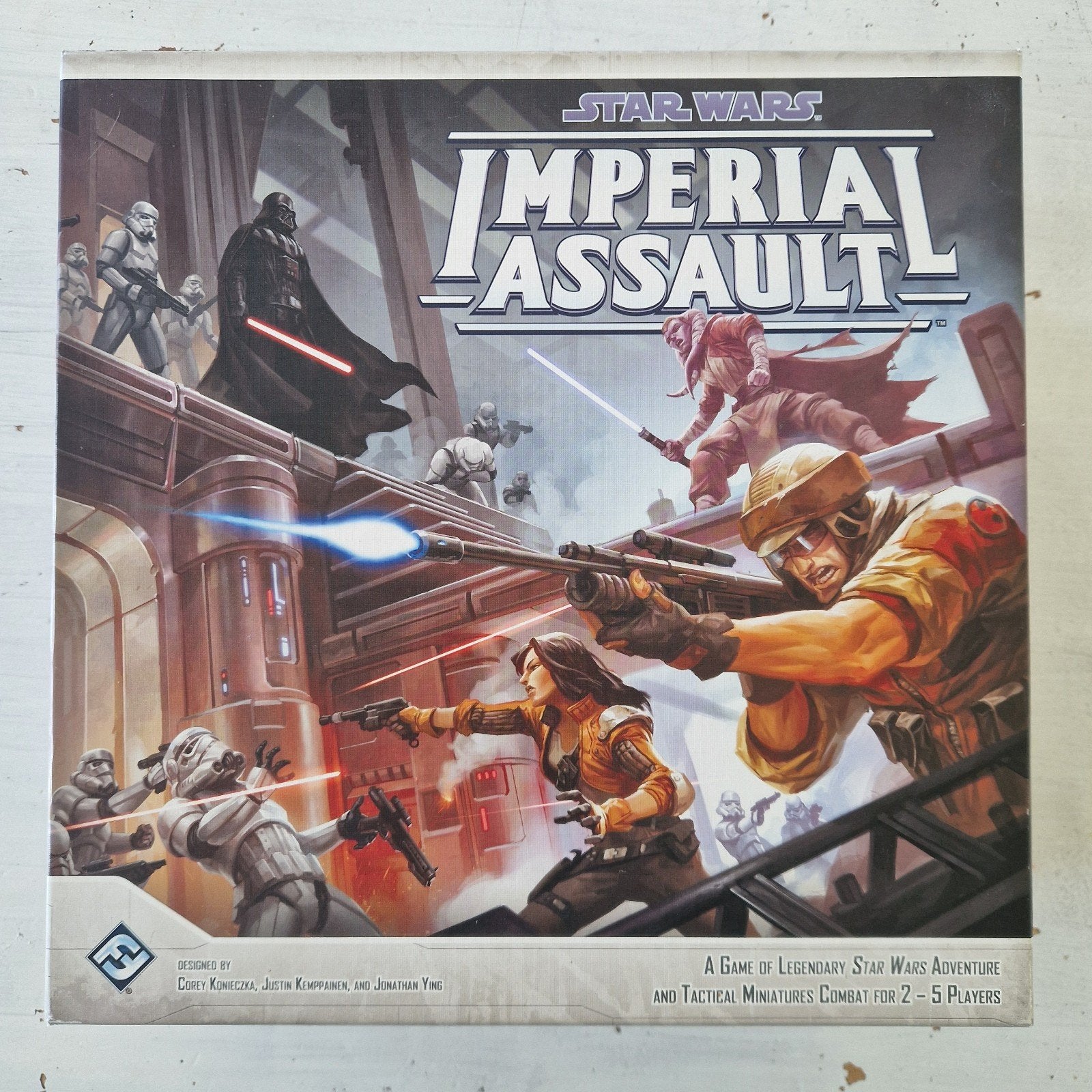 Star Wars Imperial Assault Bordspel, Hobby en Vrije tijd, Ophalen of Verzenden, Zo goed als nieuw, Fantasy Flight Games
