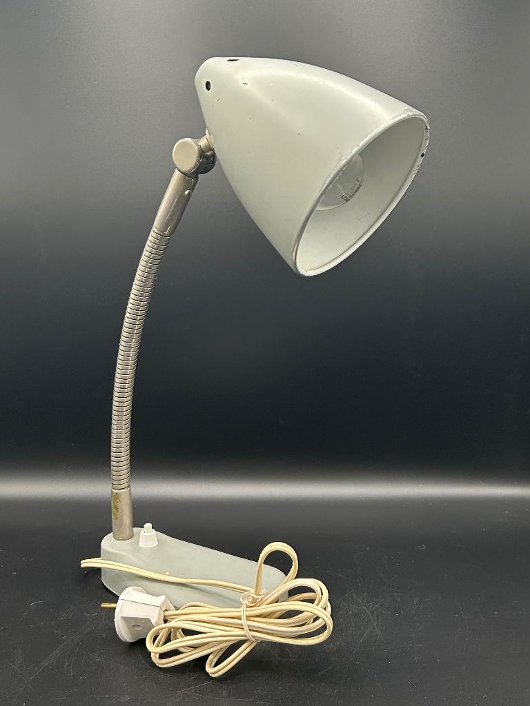 Vintage Hala bureaulamp – jaren 60 – Mid-Century, Ophalen, Gebruikt, Overige materialen, Minder dan 50 cm