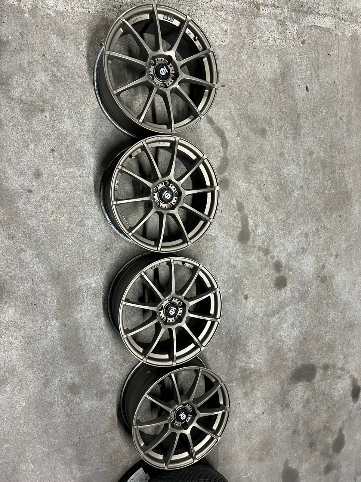 Sparco Assetto Gara brons 5x112 19x8.5J ET44, Auto-onderdelen, Banden en Velgen, Gebruikt, Velg(en), Personenwagen, Zomerbanden