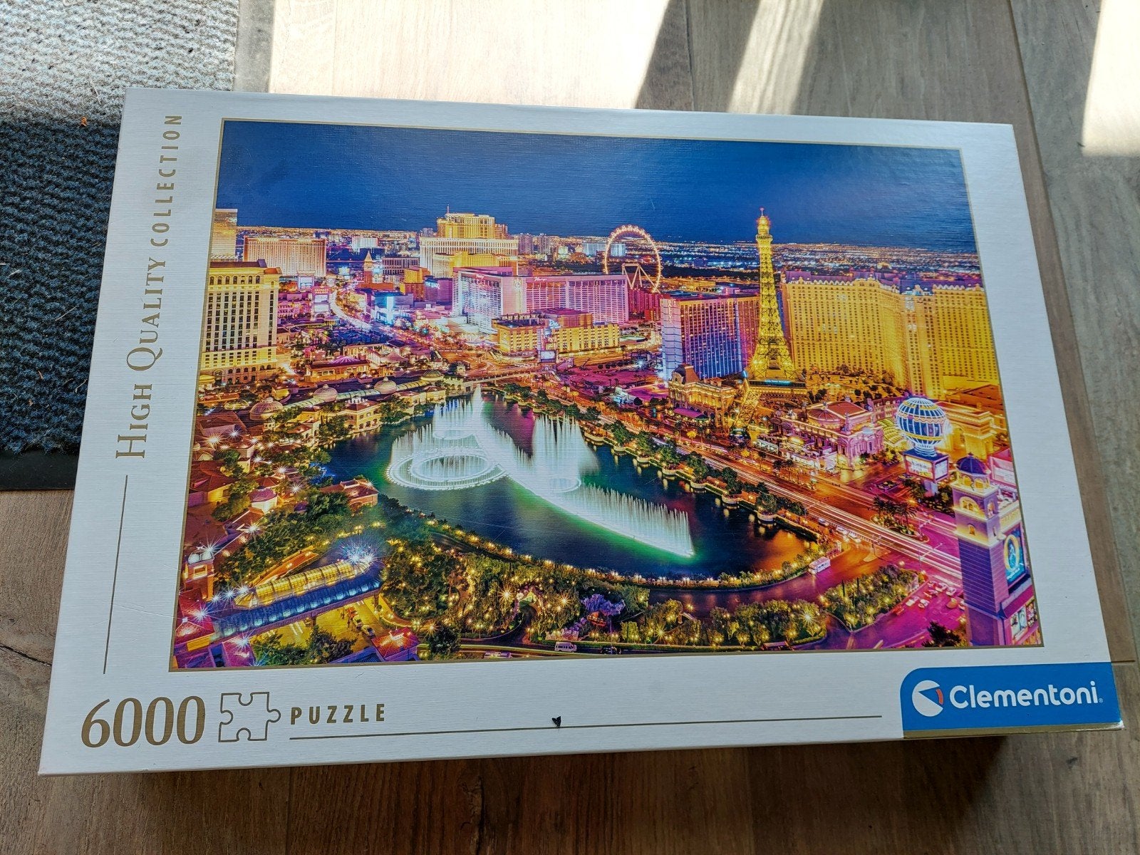 Clementoni las vegas 6000 stukjes high quality collection, Ophalen of Verzenden, Zo goed als nieuw