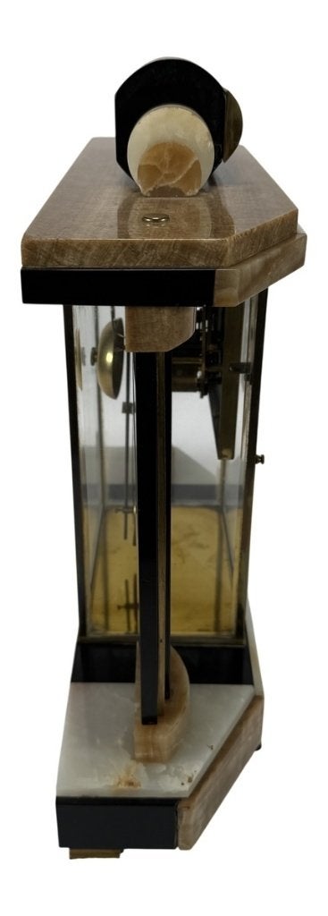 1038. Art Deco pendule - Frankrijk, eerste kwart 20e eeuw, Antiek en Kunst, Ophalen of Verzenden