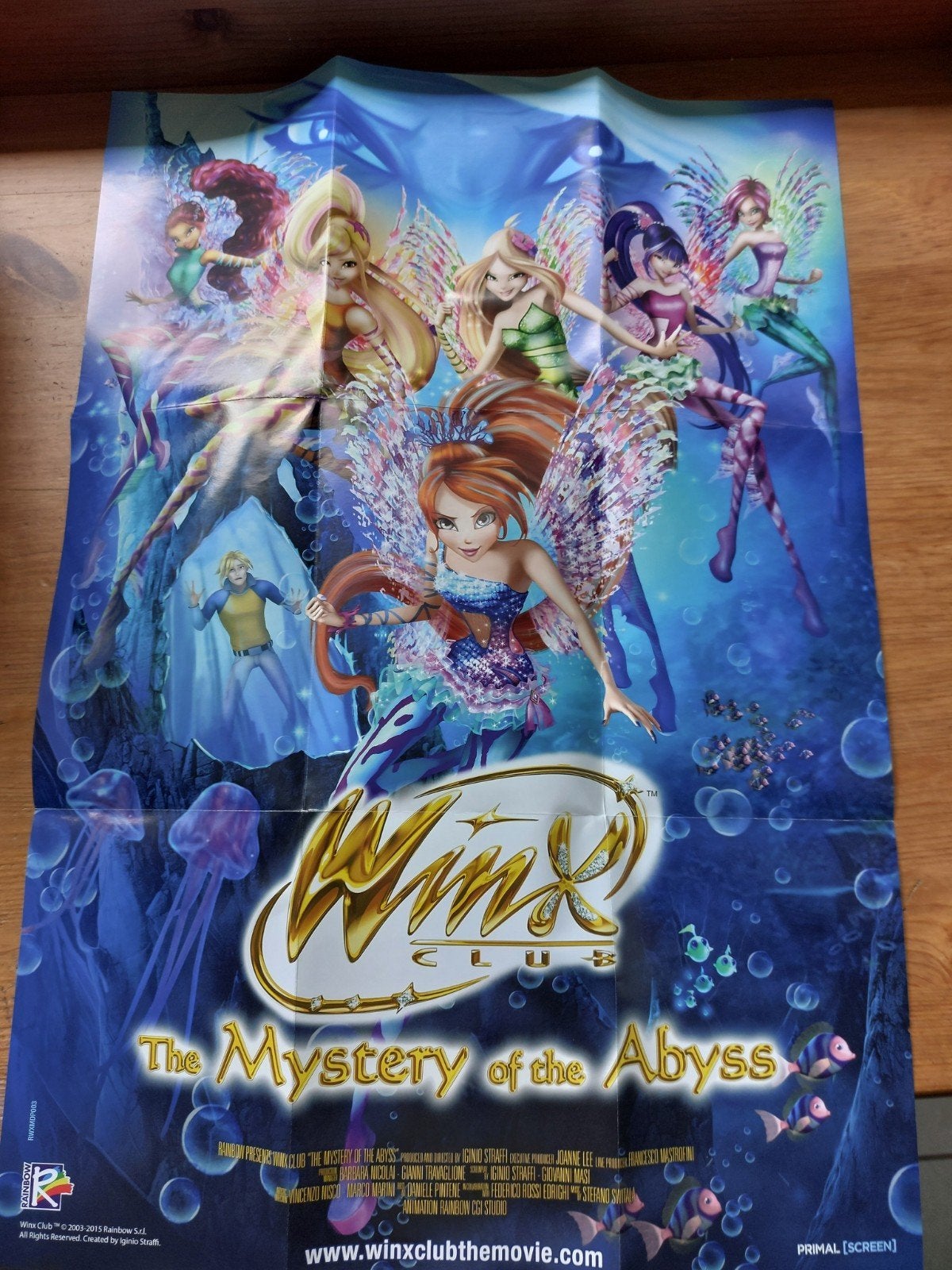 Winx club DVD het mysterie van de afgrond, Ophalen of Verzenden