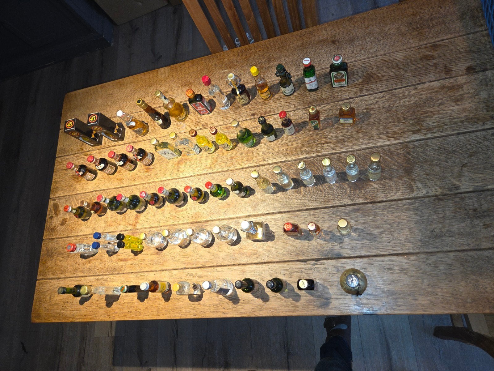 mooie collectie miniatuur drankflesjes - diverse merken, Verzamelen, Ophalen