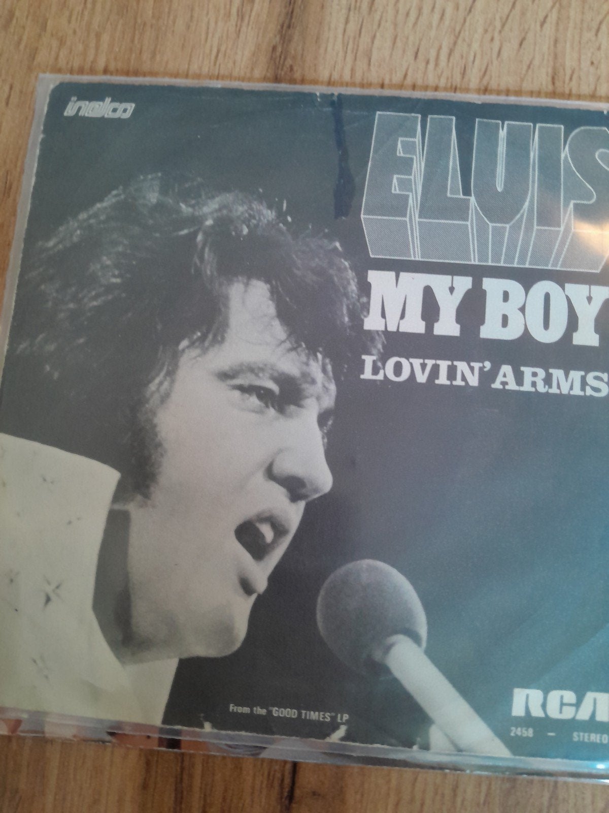elvis 7 inch my boy, Ophalen of Verzenden, Zo goed als nieuw, Pop