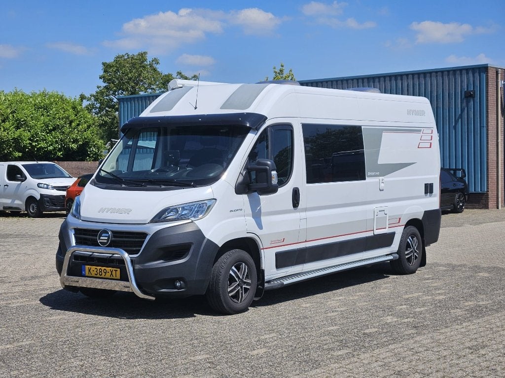 Fiat Ducato 2018 Hymer Sporting, Voorwielaandrijving, 313 €/maand, Origineel Nederlands, Bedrijf