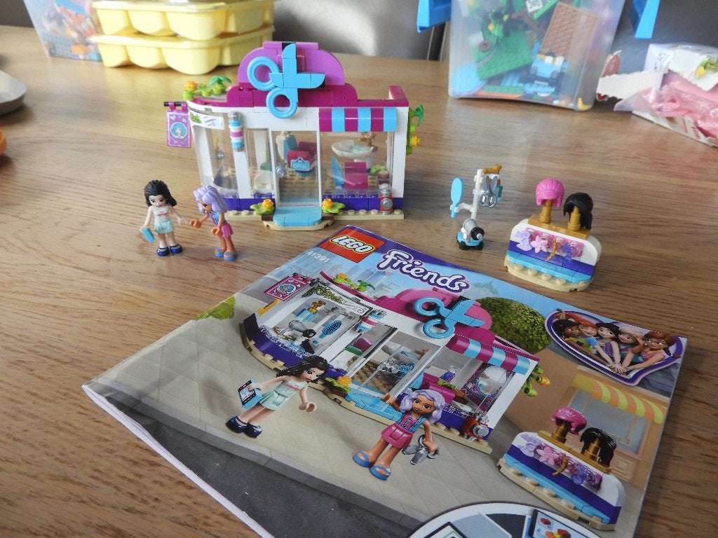 Lego friends. City kapsalon. Nr. 41391, Lego, Friends, Ophalen of Verzenden, Zo goed als nieuw