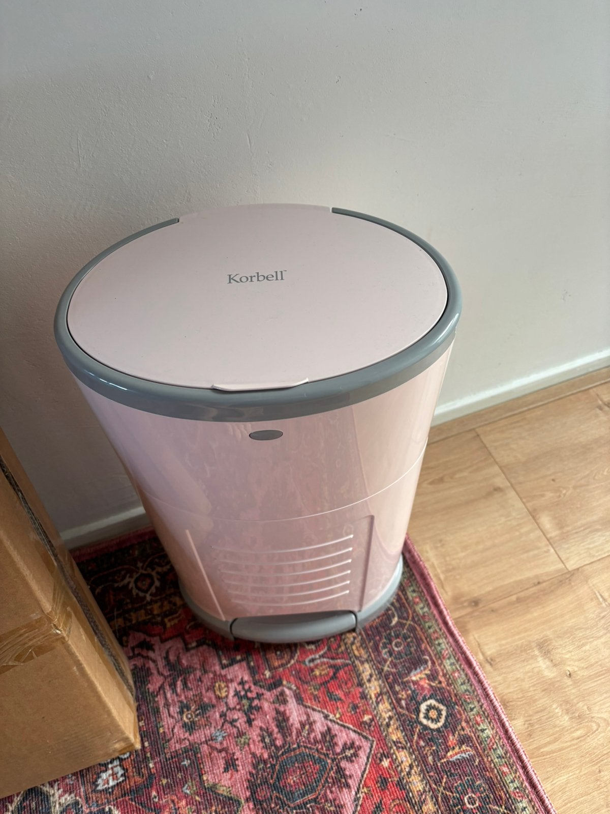 Korbell luieremmer roze, Minder dan 10 liter, Ophalen, Gebruikt, Kunststof
