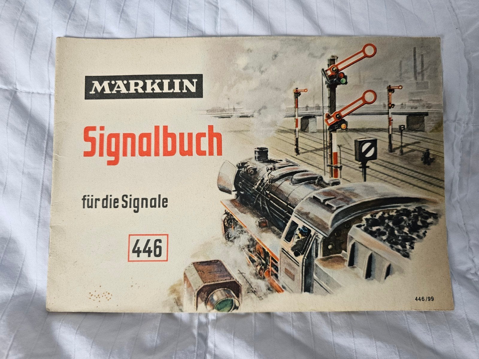 Märklin Signalbuch 446/99 - Handleiding voor Signalen, Ophalen of Verzenden