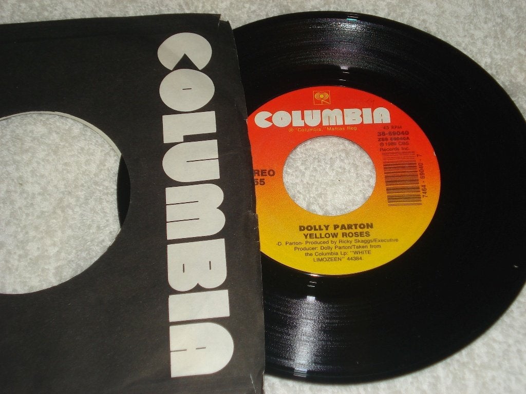 Dolly Parton  Yellow Roses     Usa   Orgineel, Originele persing, Ophalen of Verzenden, Zo goed als nieuw, Country en Western