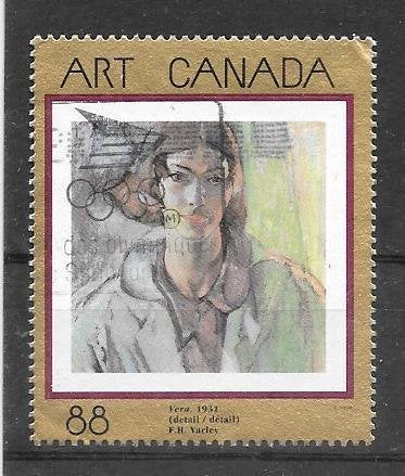 Canada 1994  Schilderij, Verzenden, Gestempeld, Noord-Amerika