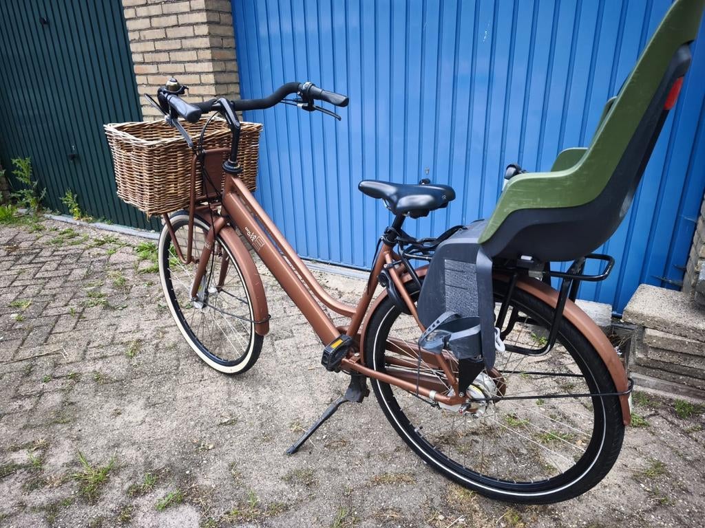 Moeder(vader)fiets Kinderzitje, Overige merken, Terugtraprem, Ophalen of Verzenden, 50 tot 53 cm