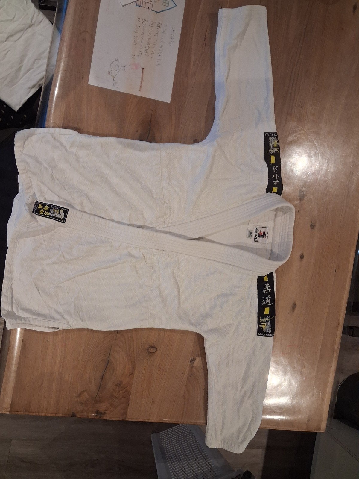 Matsuru Judo/Karate Pak Maat 150, Judo, Vechtsportpak, Ophalen of Verzenden, Zo goed als nieuw