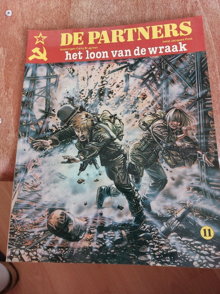 De partners, het loon van de wraak, Eén stripboek, Ophalen of Verzenden, Zo goed als nieuw