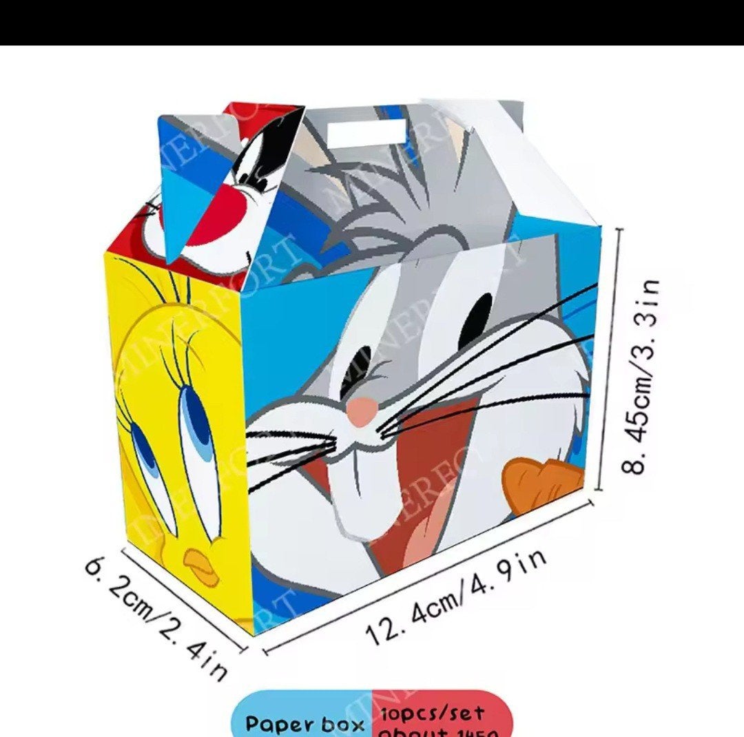 Nieuwe Looney Tunes Cadeauboxen - 10 stuks, Ophalen, Film en tv, Nieuw, Papier of Karton