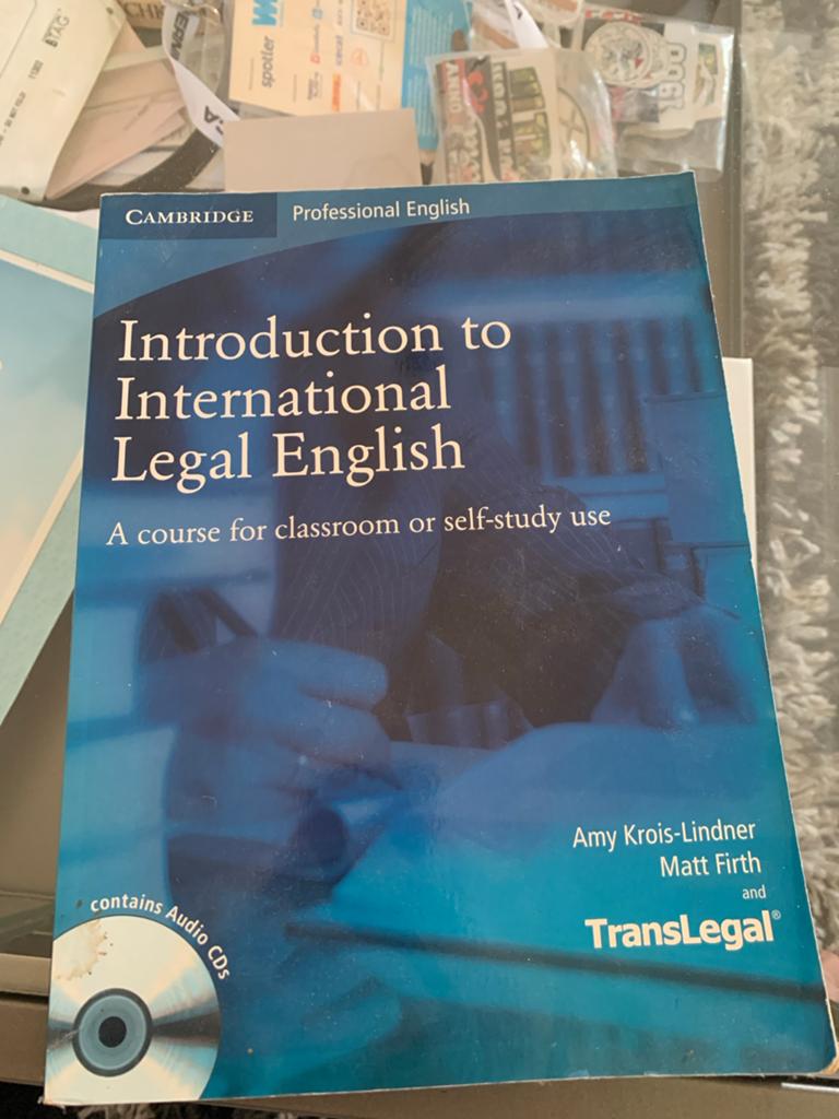 Introduction to International Legal English + Audio CD's, Ophalen of Verzenden, Zo goed als nieuw, Non-fictie
