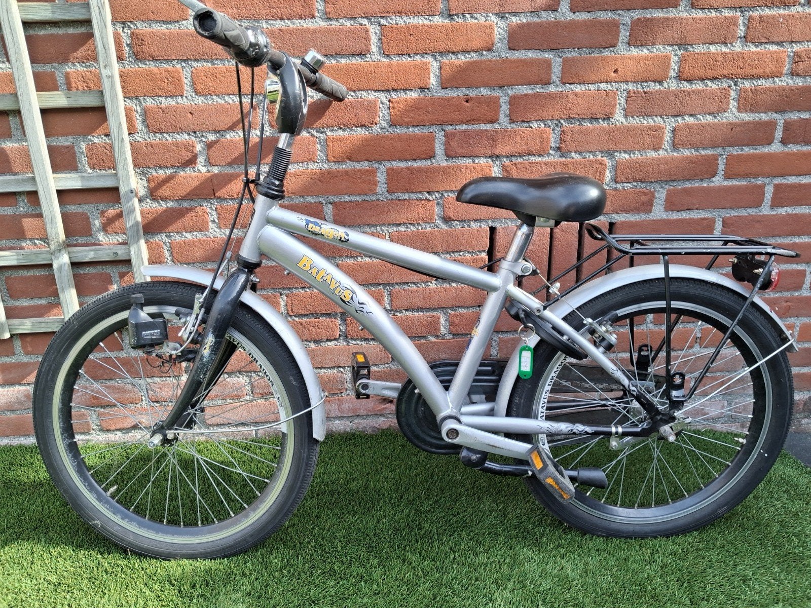 Batavus kinderfiets 20 inch - Gebruikt, Ophalen, 20 inch of meer, Gebruikt, Velgrem