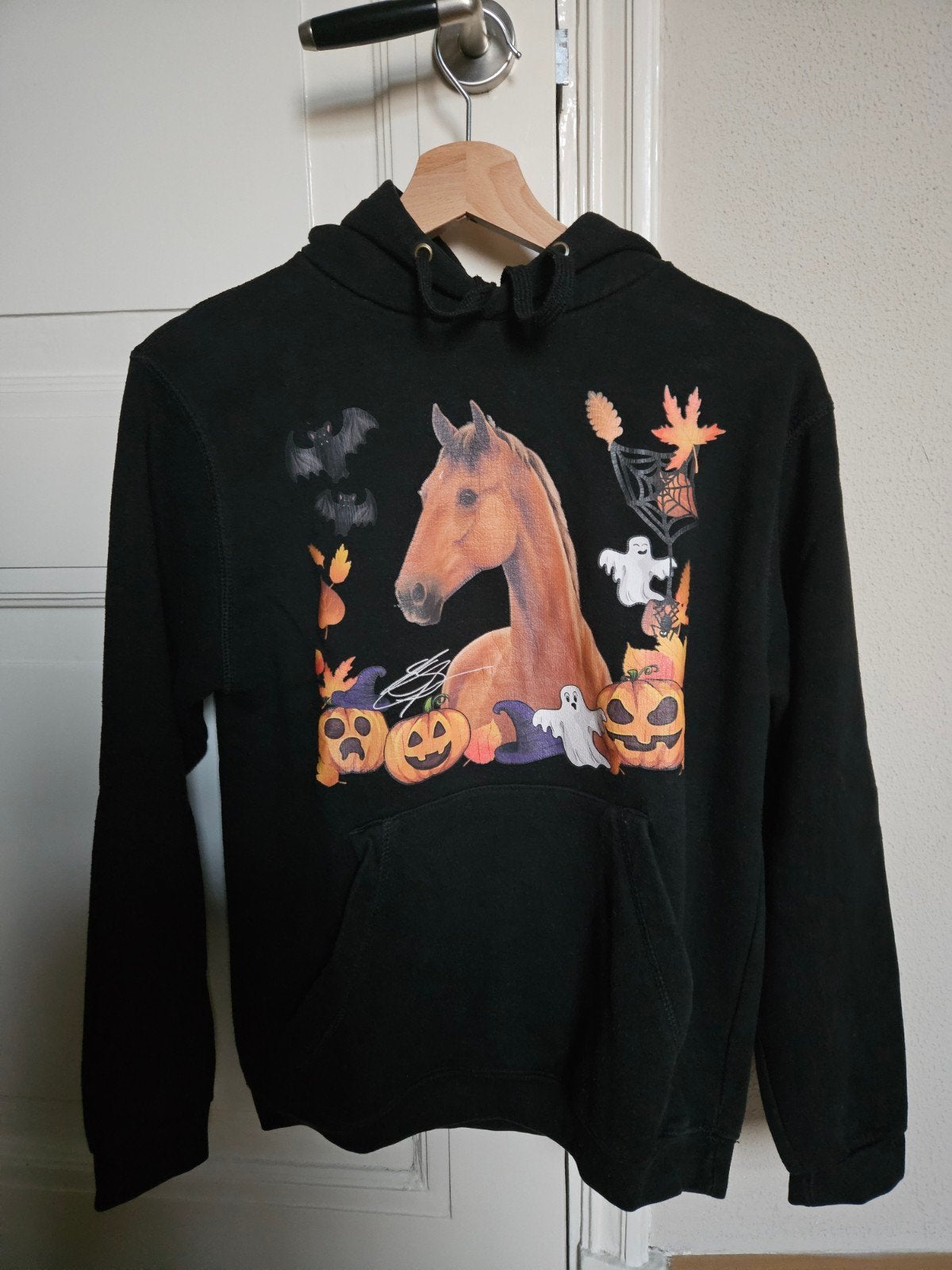 Halloween hoodie XS zwart, Ophalen of Verzenden, Gedragen, Maat 34 (XS) of kleiner, Zwart
