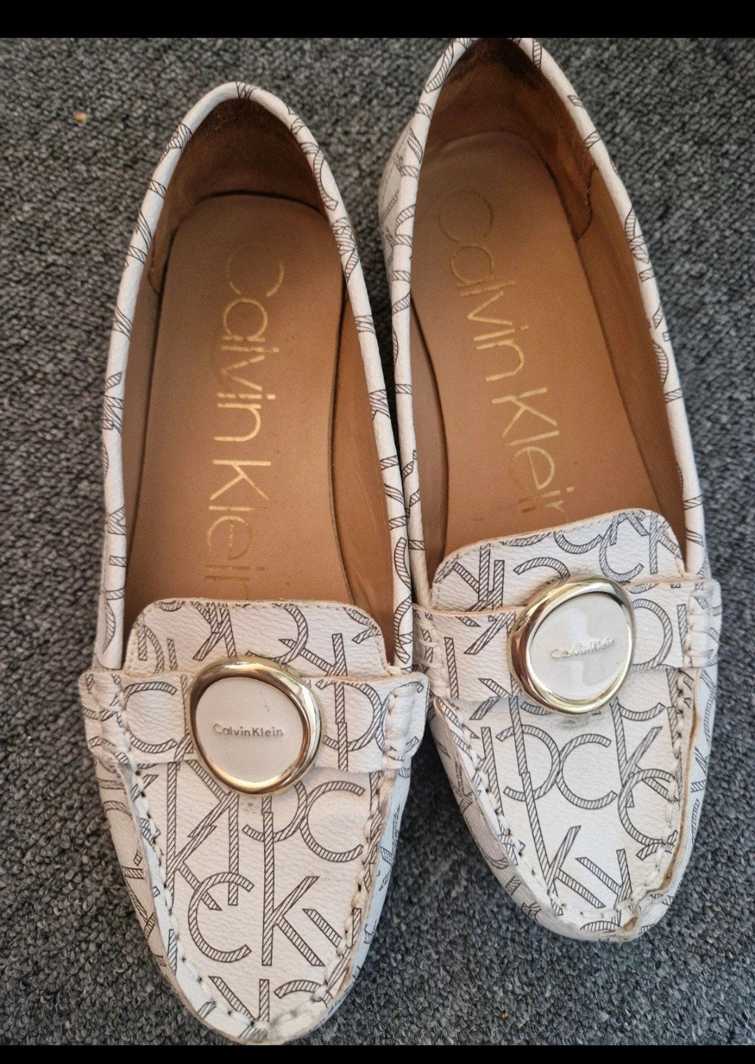 Calvin Klein 37, Ophalen of Verzenden, Zo goed als nieuw, Zwart, Sneakers of Gympen