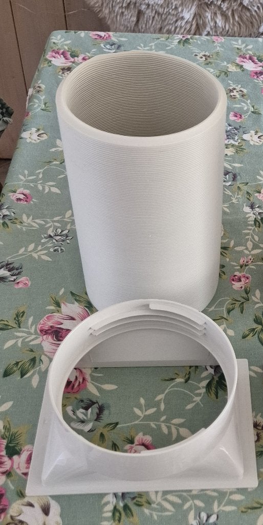 Airco afvoerslang en raamkit voor mobiele airco, Gebruikt, Minder dan 60 m³, 2 snelheden, Ophalen of Verzenden