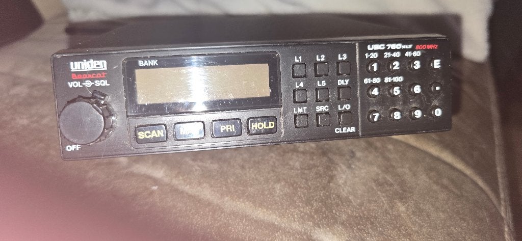 Uniden Bearcat UBC 760XLT Scanner Ontvanger, Ophalen of Verzenden, Gebruikt, Ontvanger