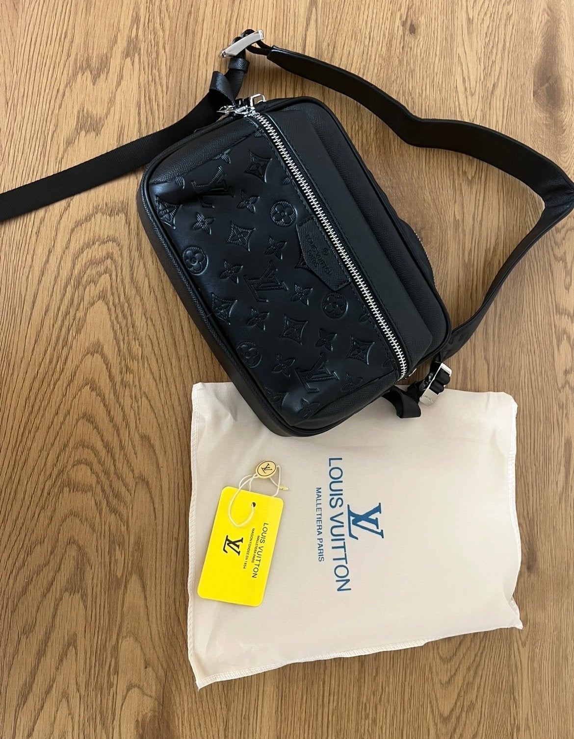 Nieuwe heren tas, Ophalen of Verzenden, Zo goed als nieuw, Zwart