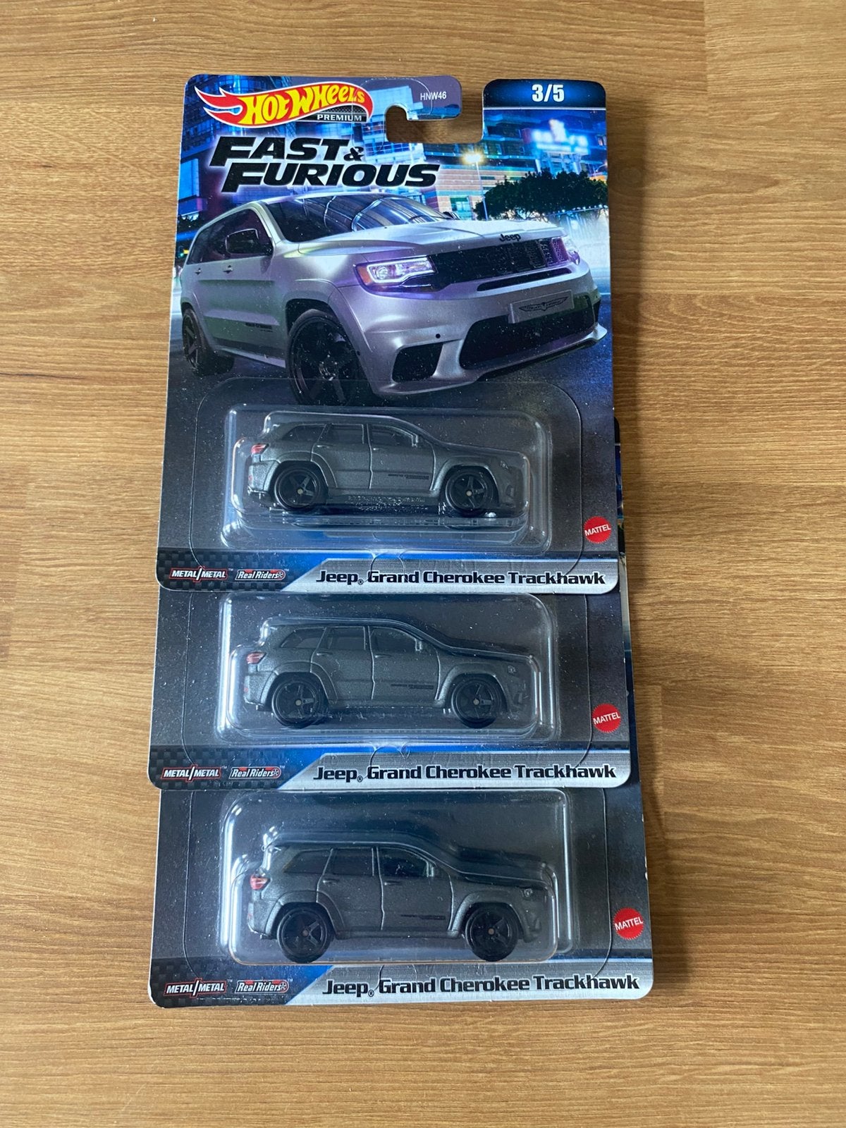 Hot wheels jeep grand Cherokee trackhawk, Auto, Mattel, Mattel, Ophalen of Verzenden