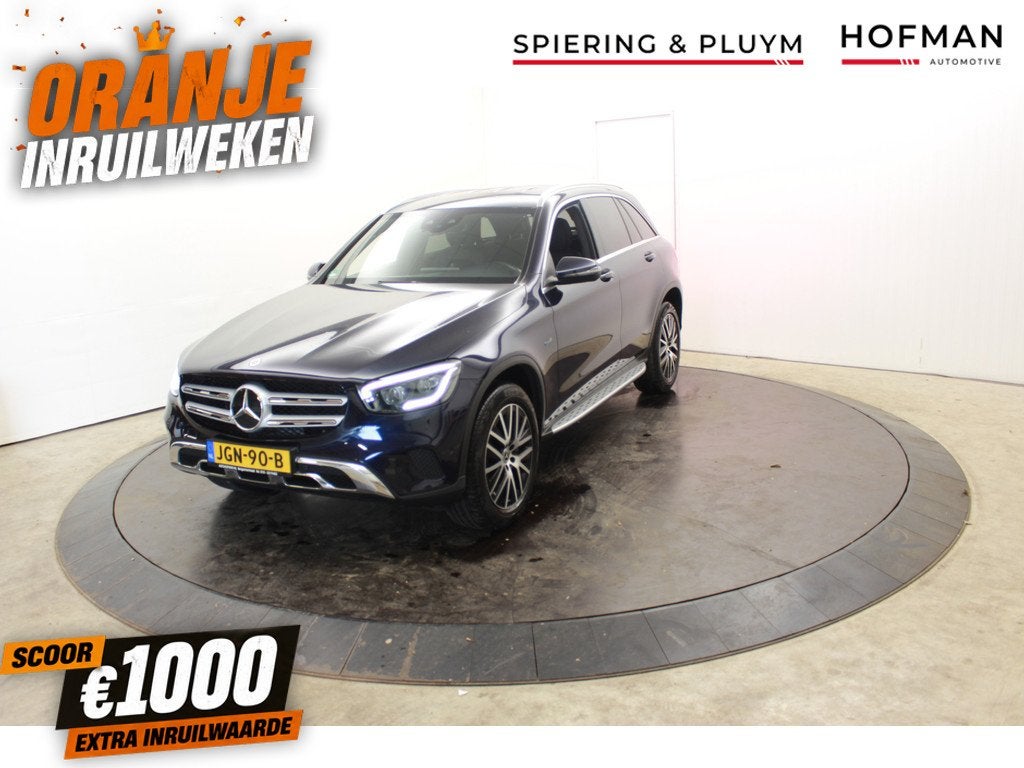 Mercedes-Benz GLC 300e 4MATIC Buss Solution Luxury Zwarte he, Auto's, Automaat, Gebruikt, 4 cilinders, Vierwielaandrijving