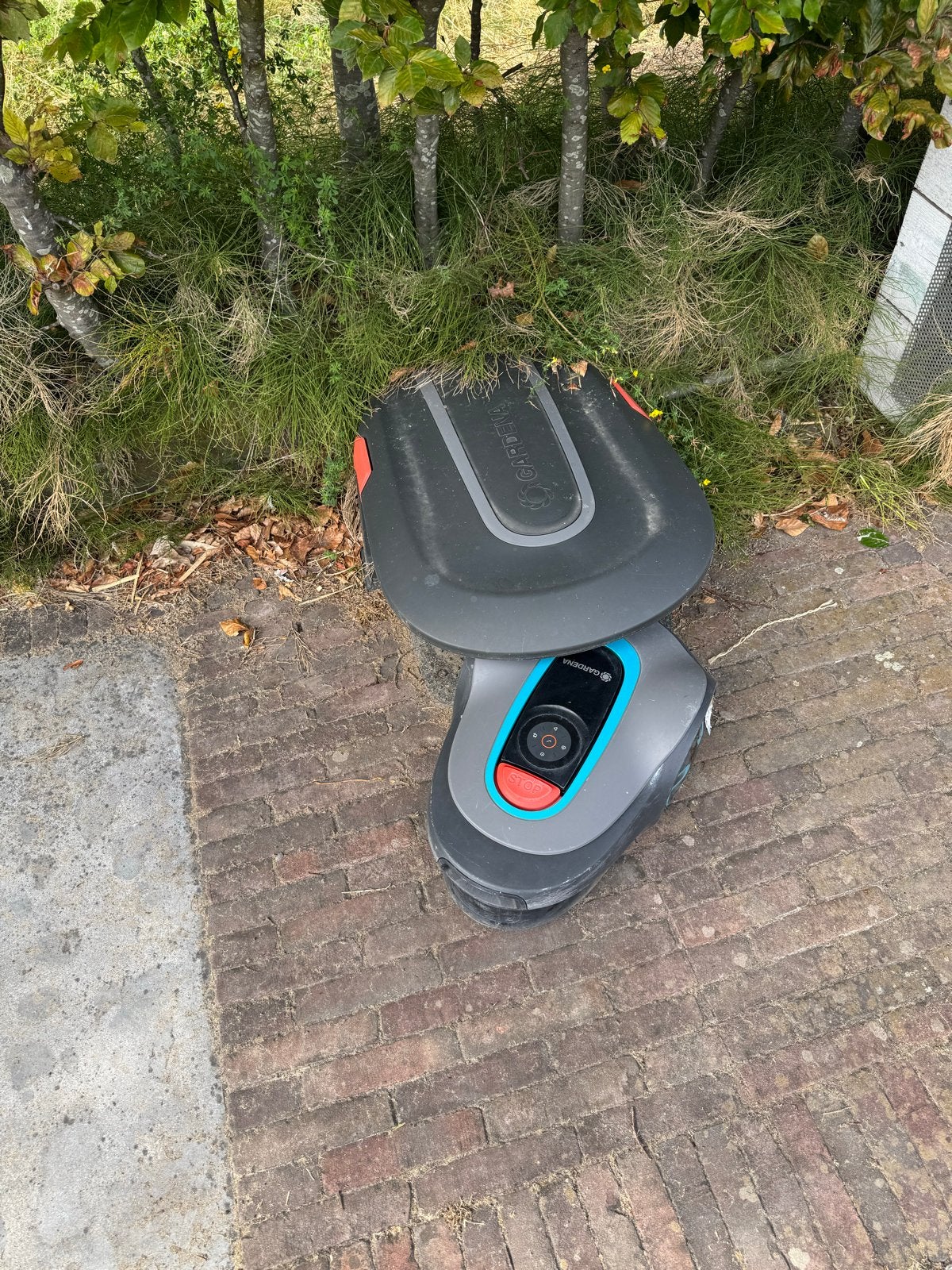 Gardena robot grasmaaier, Ophalen, Gebruikt