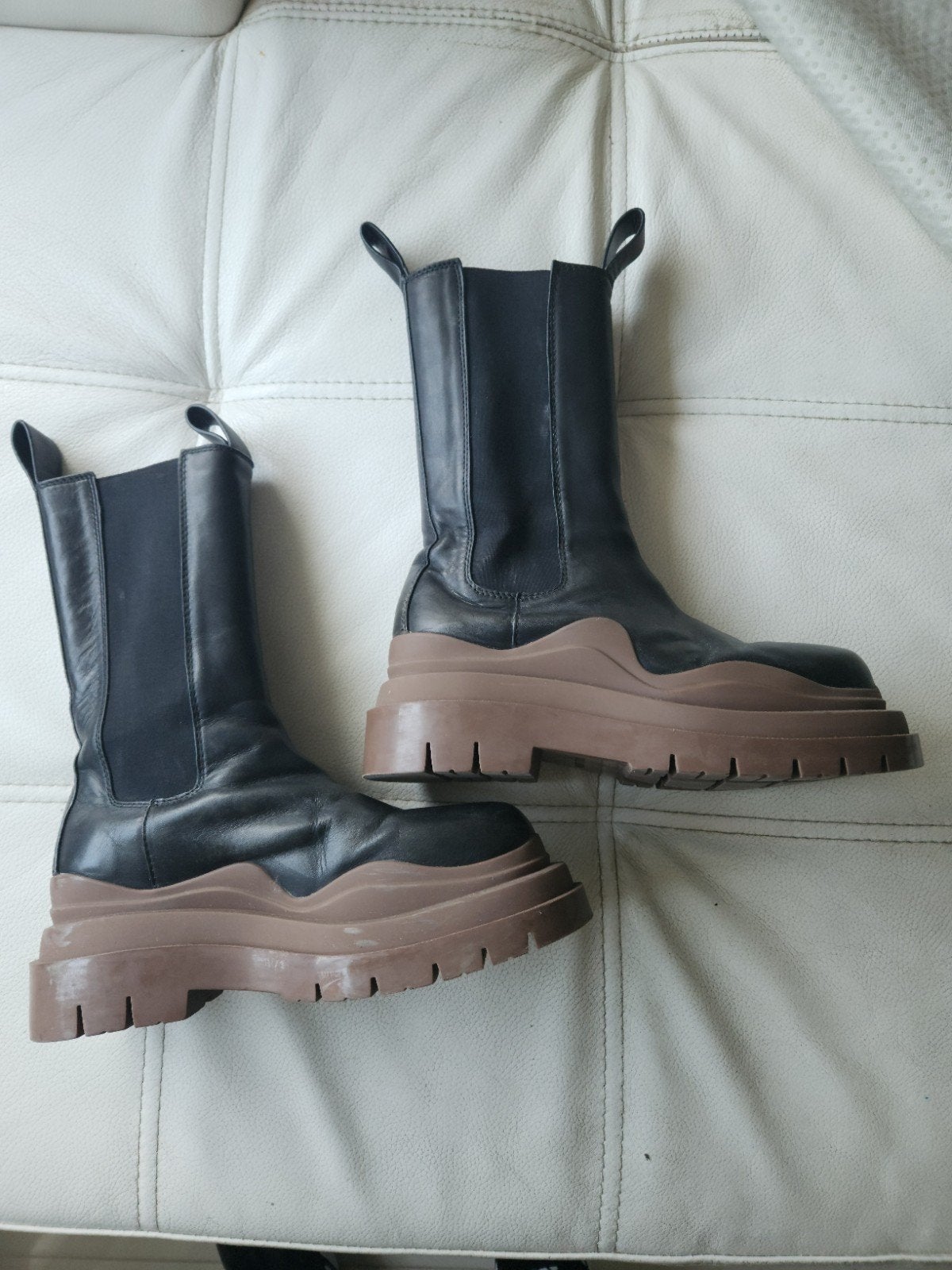 Bottega Veneta Puddle Boots, Ophalen, Bottega Veneta, Zwart, Overige typen
