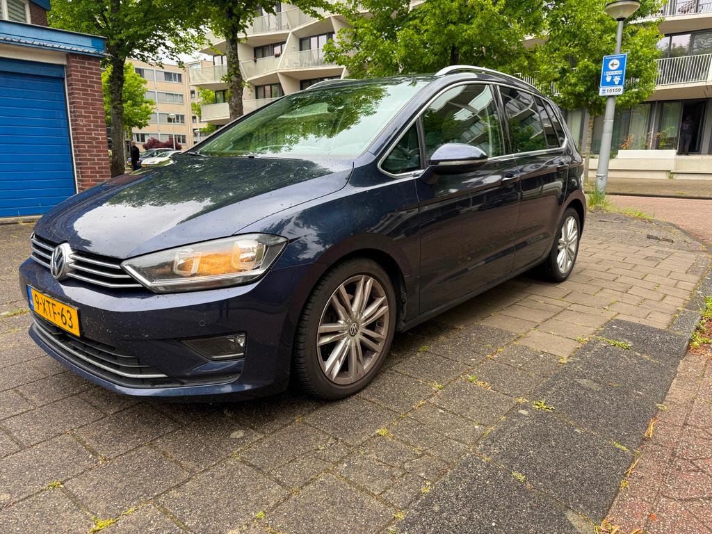Volkswagen Golf Sportsvan 1.2 TSI Highline, Gebruikt, Euro 6, 4 cilinders, Blauw