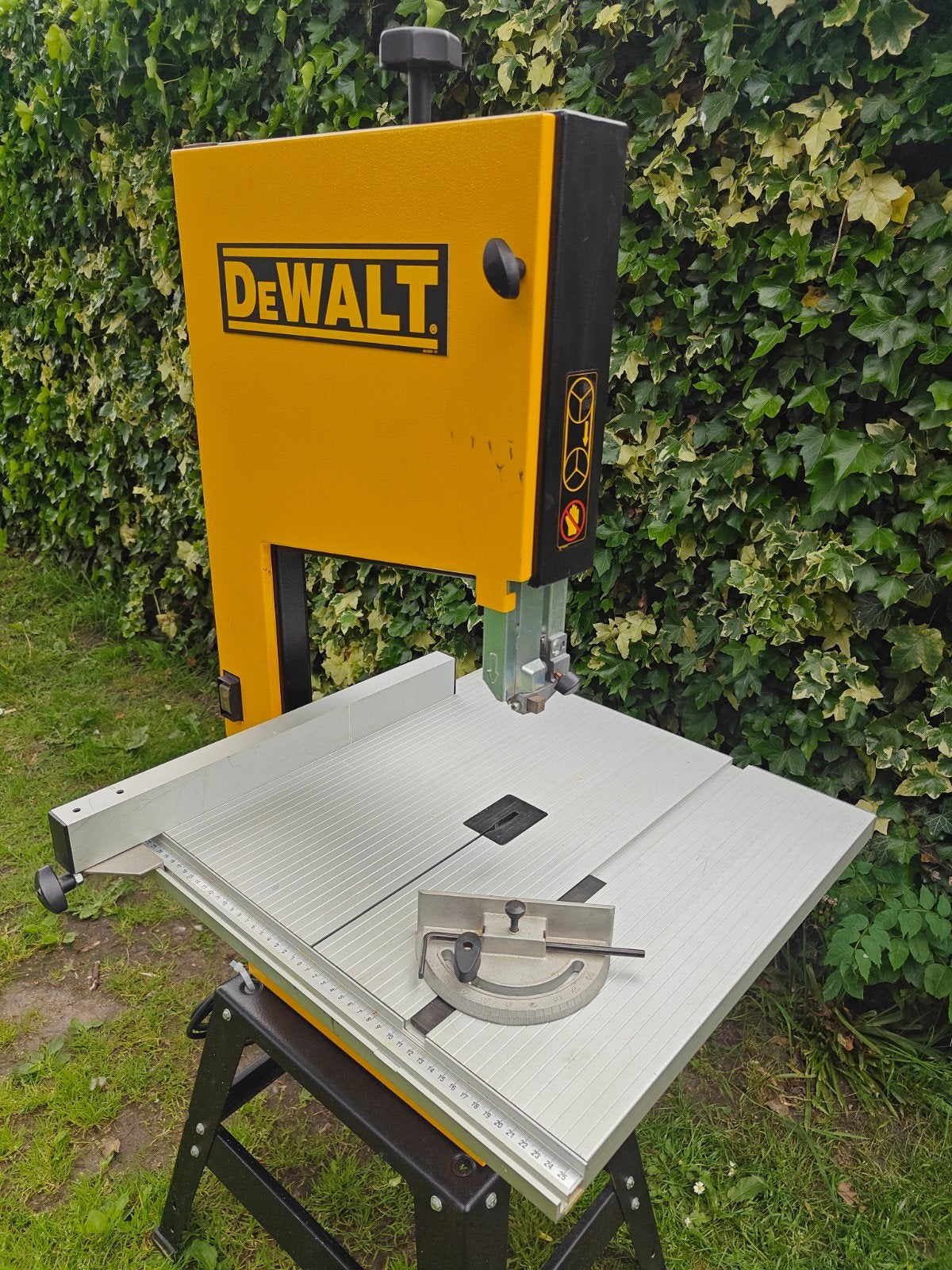 DeWalt DW876 lintzaagmachine in goede gebruikte conditi, Ophalen, 1200 watt of meer, Lintzaag, 70 mm of meer