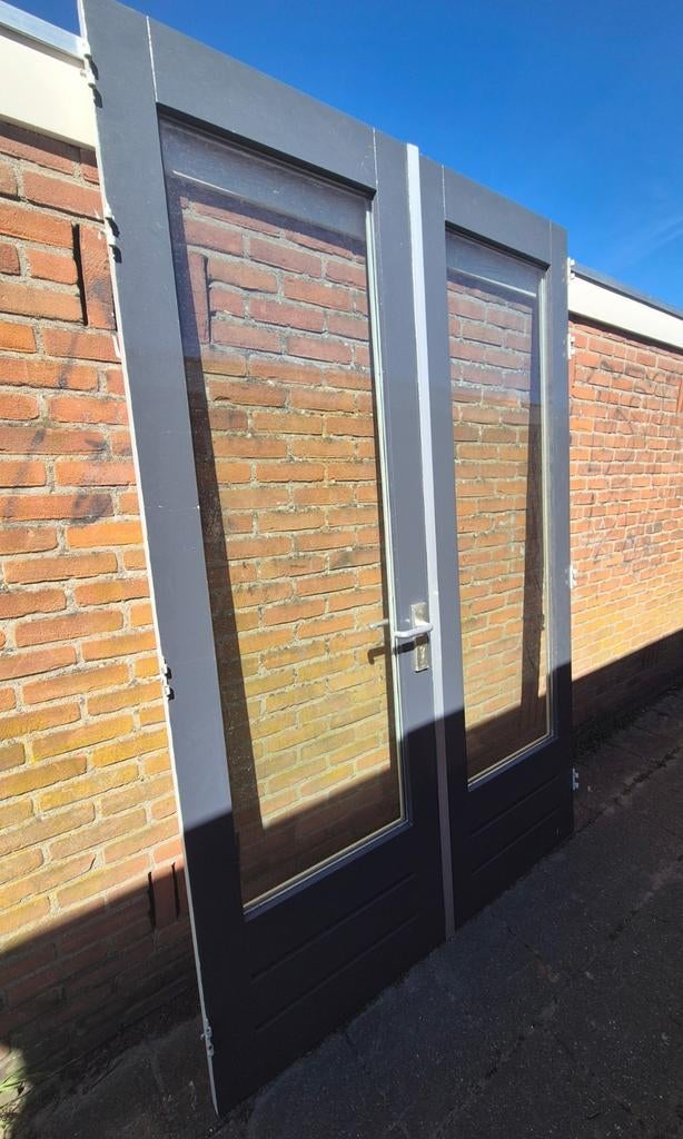 Openslaande deuren, terrasdeuren, tuindeuren, Ophalen, Gebruikt