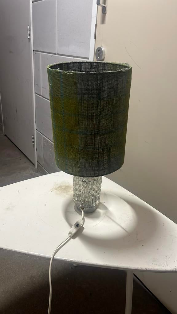 Vintage lamp, Ophalen, Zo goed als nieuw, Minder dan 50 cm