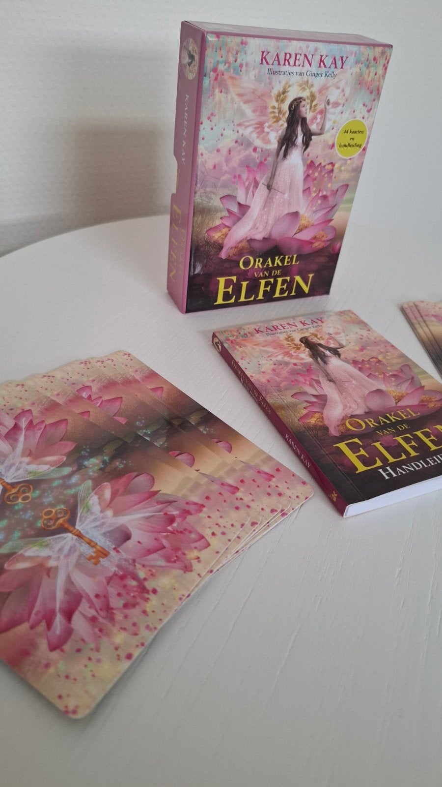 Orakel van de Elfen kaartendek, Boeken, Ophalen of Verzenden, Zo goed als nieuw, Tarot of Kaarten leggen, Overige typen