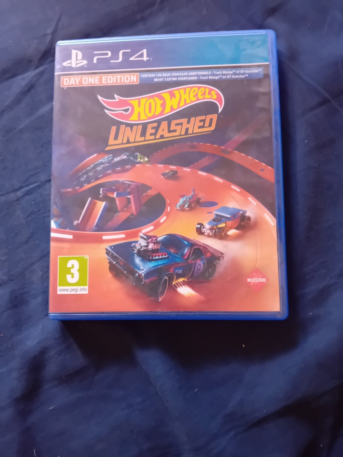 Hot Wheels Unleashed PS4 - Day One Edition, Spelcomputers en Games, Games | Sony PlayStation 4, 1 speler, Racen en Vliegen, Eén computer