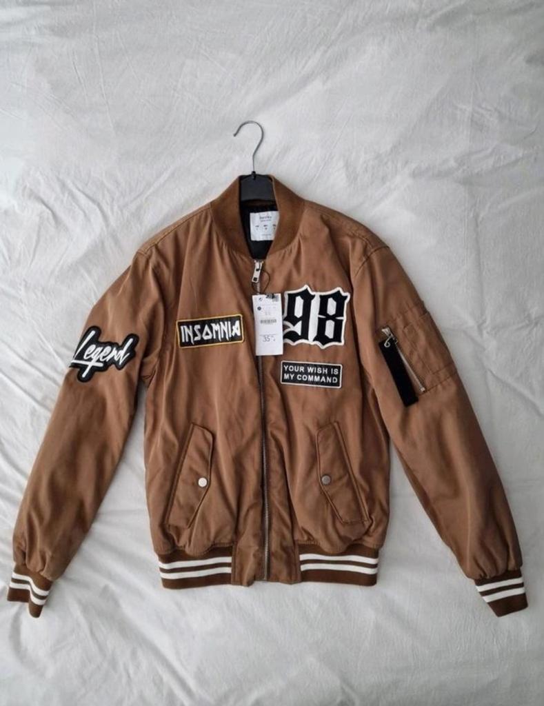 Bomberjack Bershka, Bruin, Nieuw, Ophalen of Verzenden, Bershka