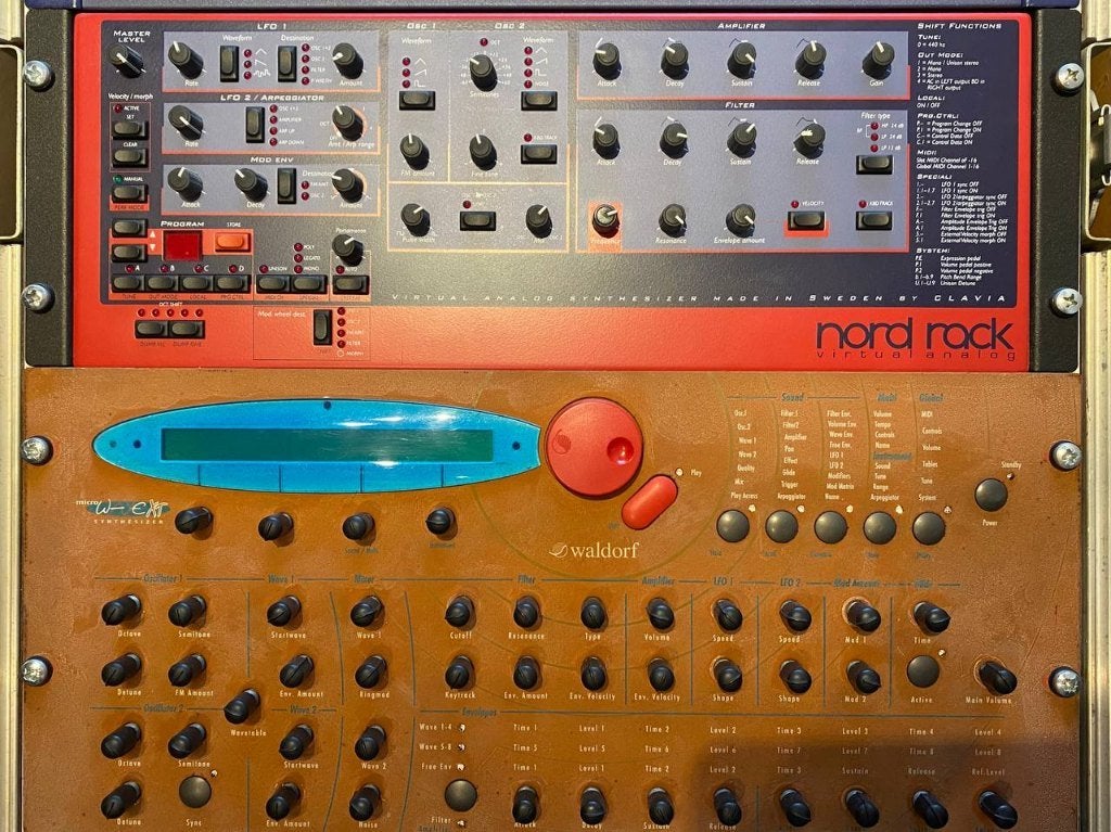 Waldorf Microwave XT en Clavia Nord lead Rack, Ophalen, Gebruikt, Overige aantallen, Overige merken