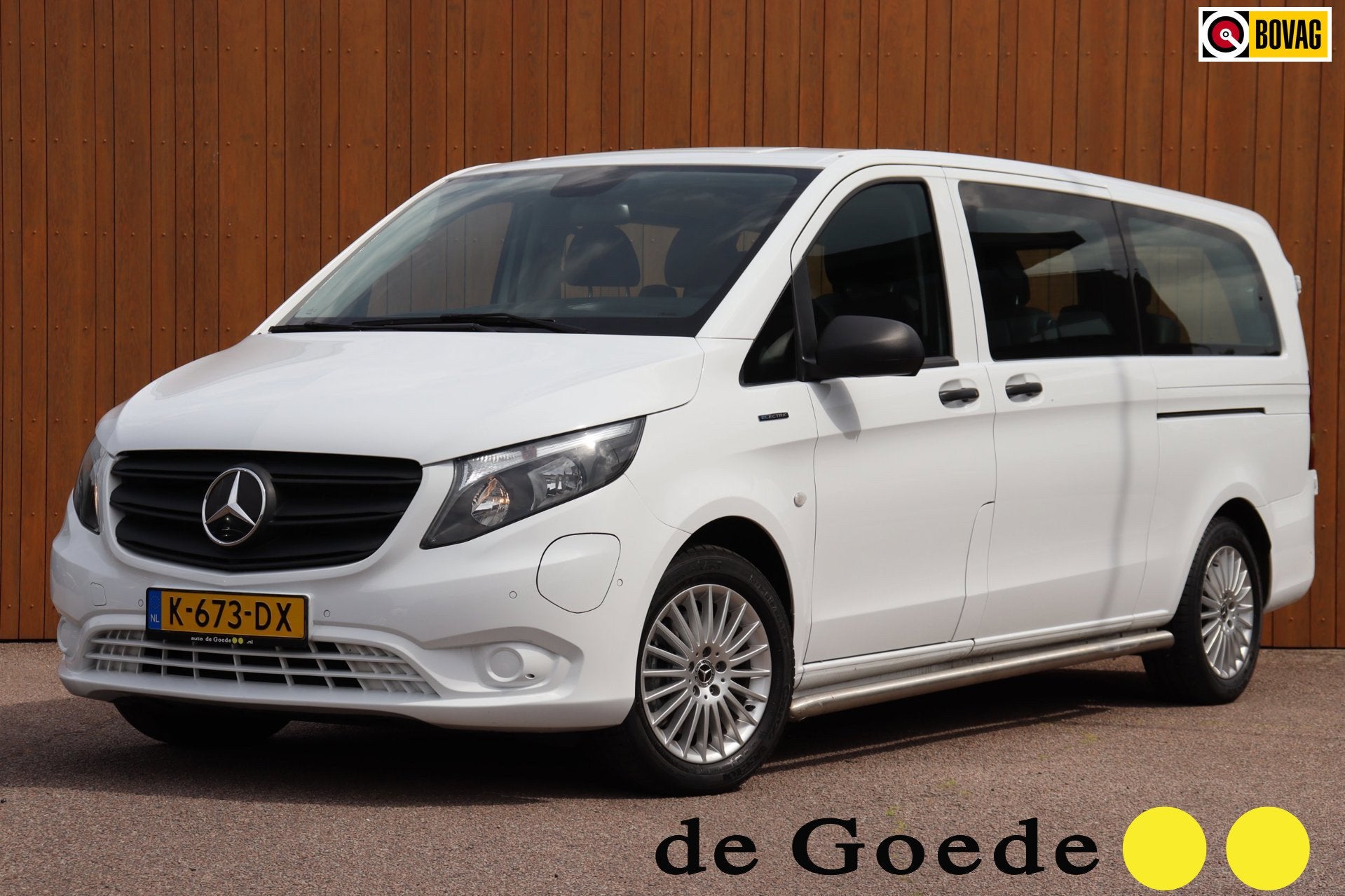 Mercedes-Benz EVito Tourer PRO L3 90 kWh 350km 9-persoons 37, Auto's, Gebruikt, Zwart, 9 stoelen, 204 pk