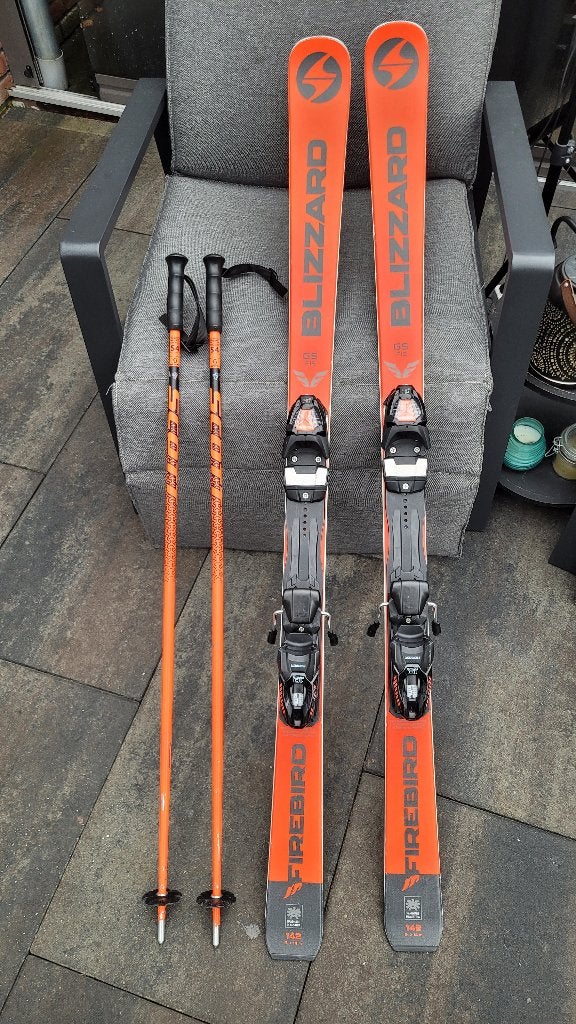 Blizzard Firebird GS Junior Racing, 140 tot 160 cm, Zo goed als nieuw, Skiën, Ski's