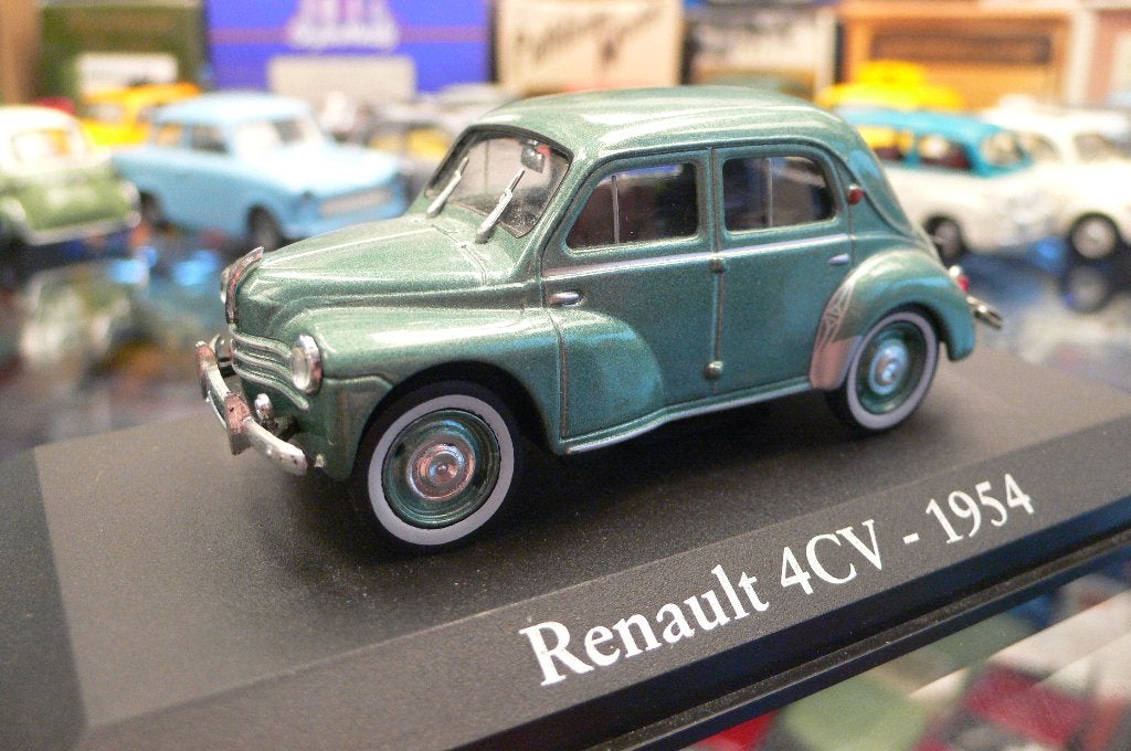 renault 4cv 1954 - 1/43, Hobby en Vrije tijd, Modelauto's | 1:43, Verzenden, Nieuw, Auto, Overige merken