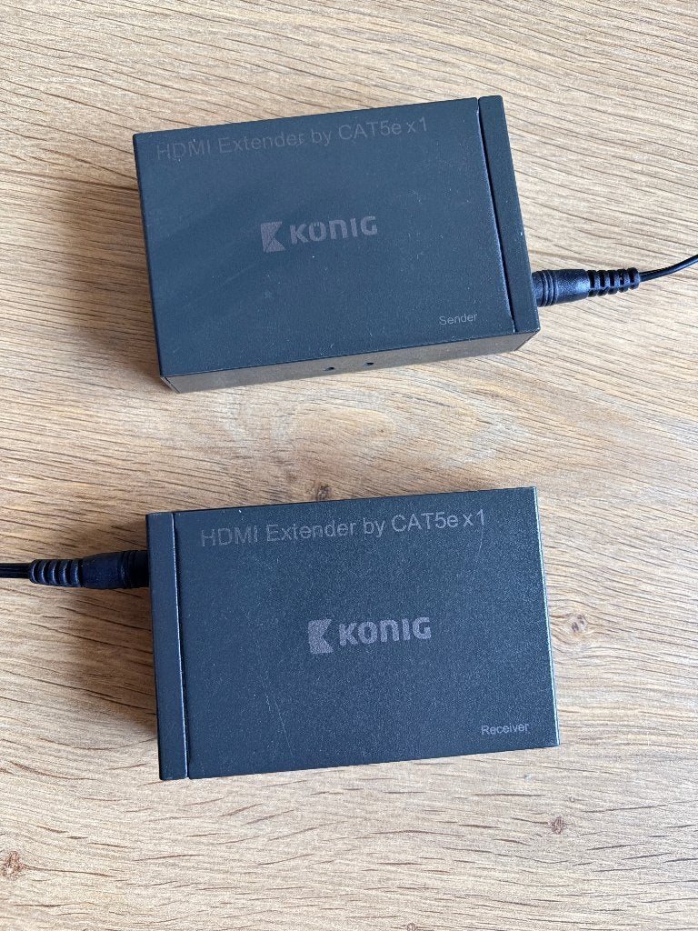 König KNVRP3415 HDMI-extender set, Ophalen of Verzenden, Gebruikt, 10 meter of meer, HDMI-kabel