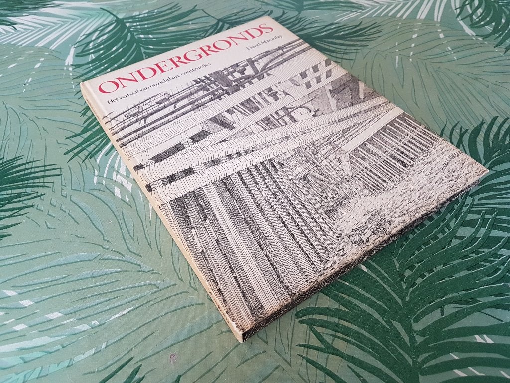 David MACAULAY: ONDERGRONDS, Gelezen, David MACAULAY, Ophalen of Verzenden, Overige onderwerpen