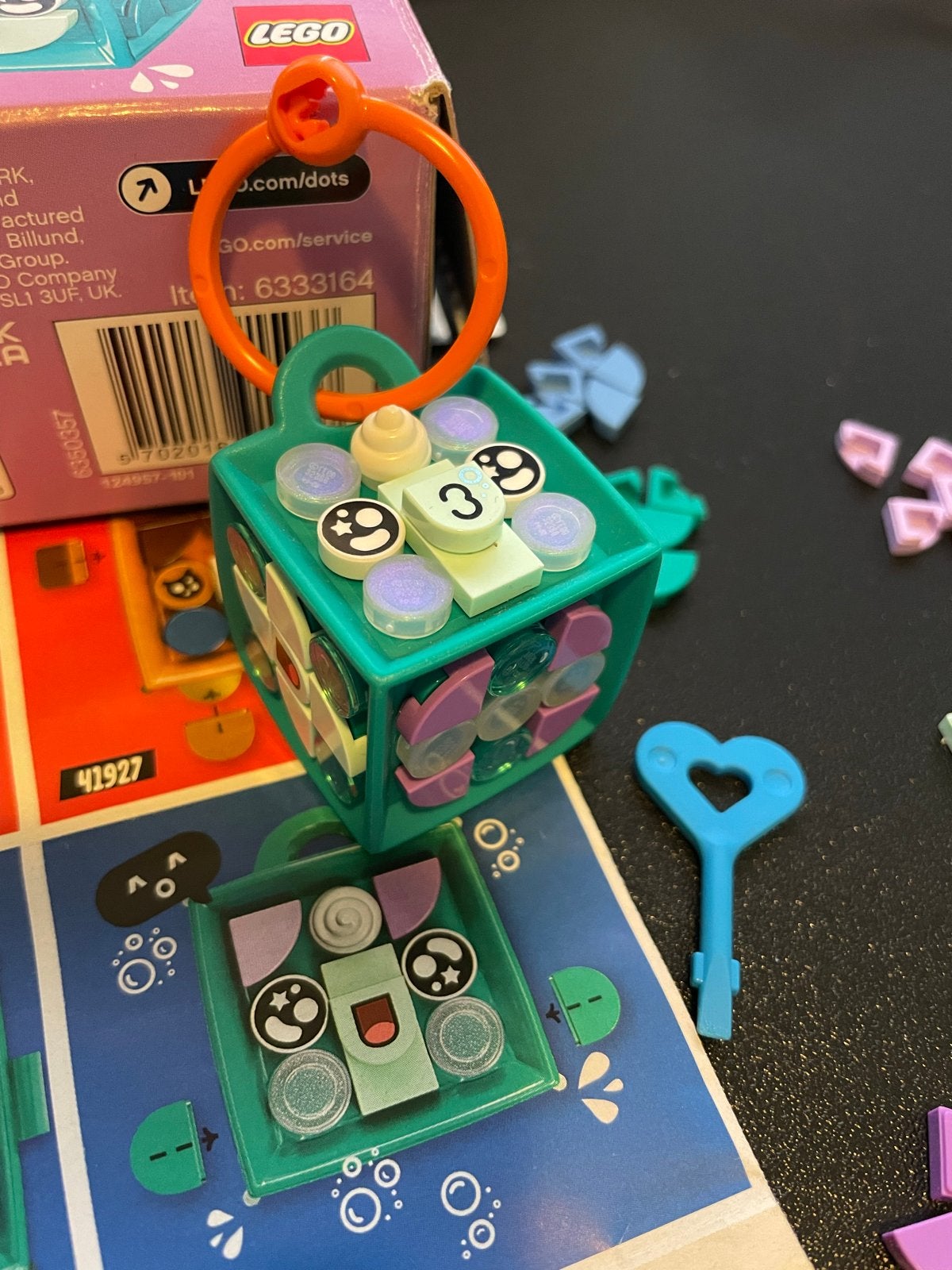 LEGO DOTS Narwal sleutelhanger 41928, Inclusief instructies, Overige thema's, Lego, Ophalen of Verzenden