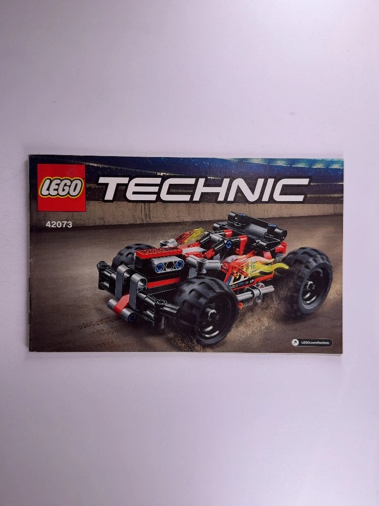 LEGO Technic 42073 (Instructions) for Set 42073 BASH!, Gebruikt, Lego, Overige typen, Ophalen of Verzenden