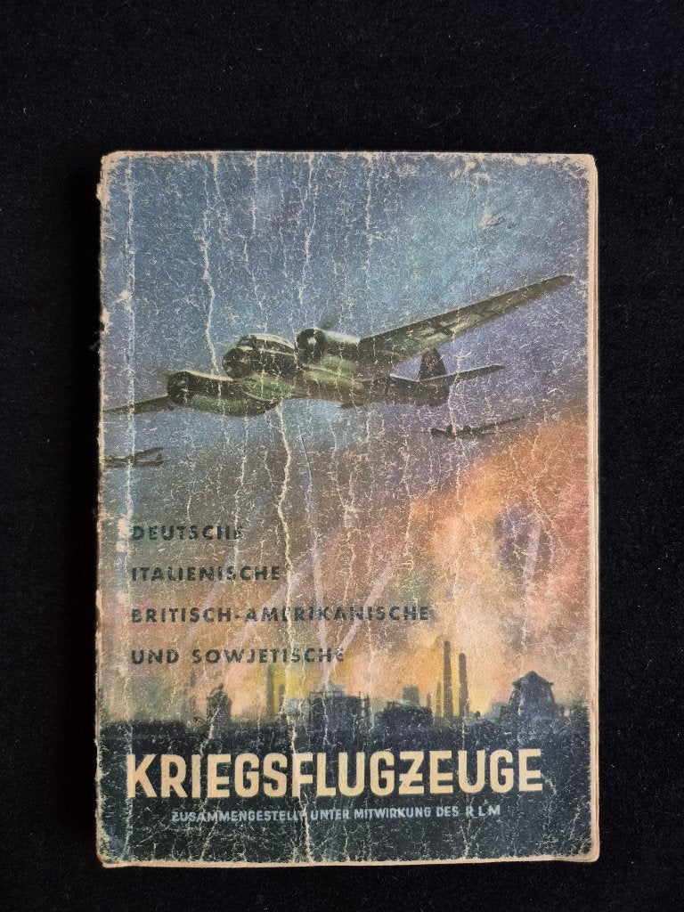 Boekje “Kriegsflugzeuge” uit 1942 (BK627), Verzamelen, Ophalen of Verzenden, Luchtmacht, Duitsland, Boek of Tijdschrift