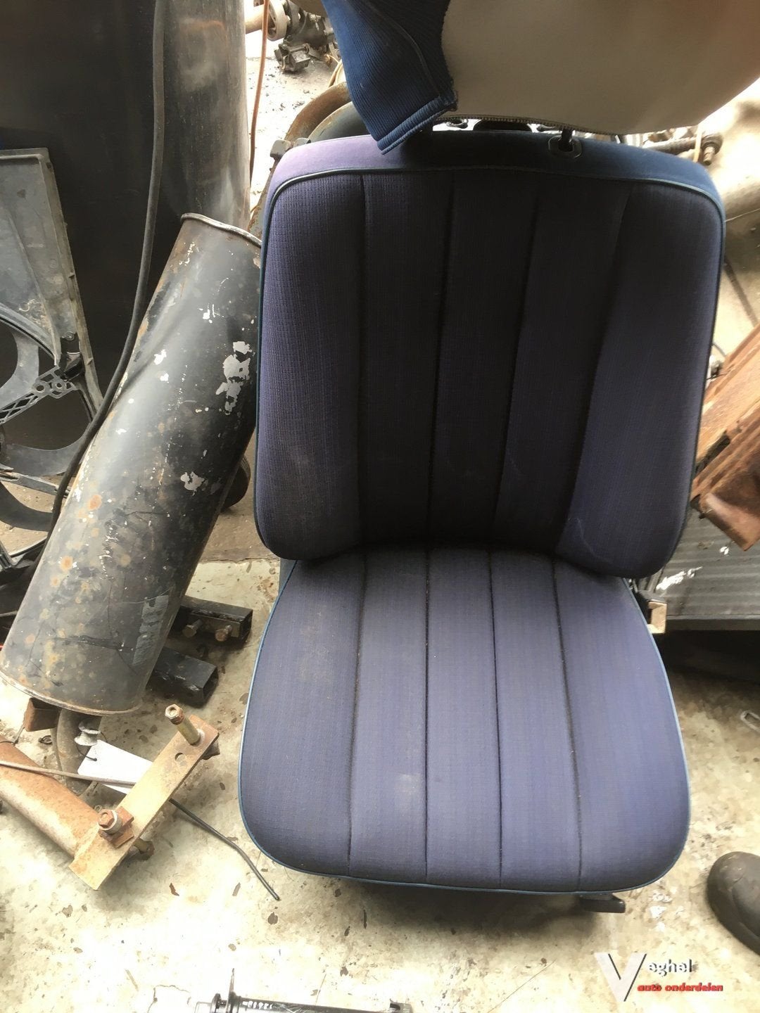 Mercedes W124 Station / sedan Bijrjdersstoel 1 type blauw, Ophalen, Gebruikt, -, -