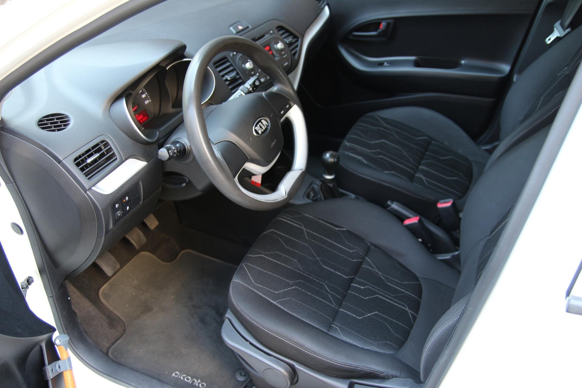 Kia Picanto 1.0 CVVT 66pk ComfortLine | NL-auto | 5 deuren |, Auto's, Voorwielaandrijving, Euro 5, Stof, Gebruikt