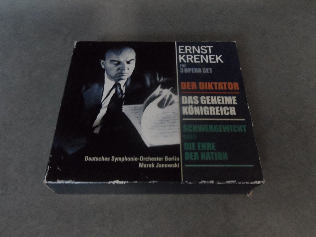 Ernst Krenek, DSO Berlin- Marek Janowski / 3 Opera Set - 2CD, Verzenden, Modernisme tot heden, Gebruikt, Overige typen