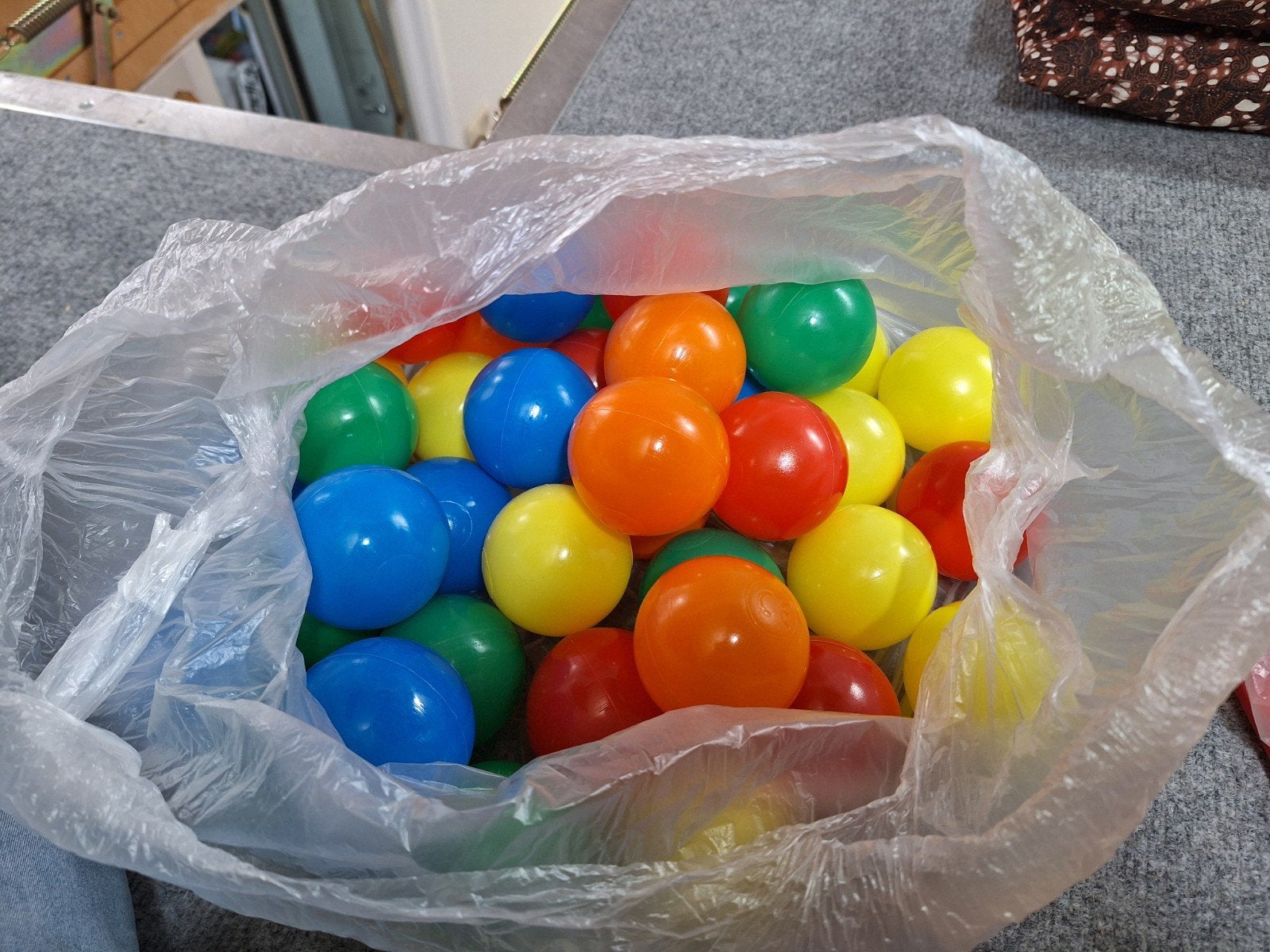 Gekleurde speelballen voor ballenbak of spel, Ophalen of Verzenden, Gebruikt, Jongen of Meisje